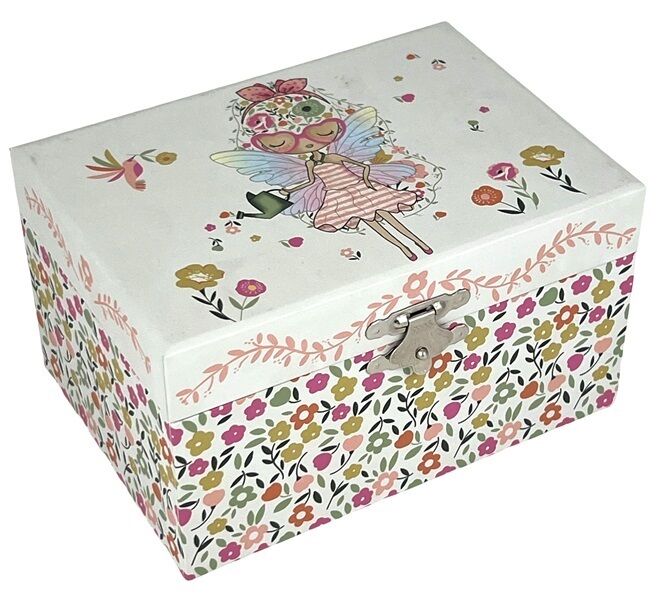 Musical Jewellery Box- Flora Iris