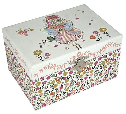 Musical Jewellery Box- Flora Iris