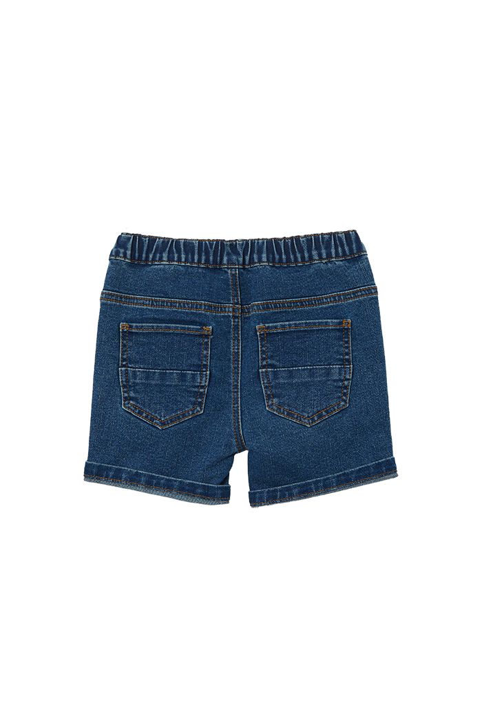 Milky Clothing- Stone Wash Denim Shorts
