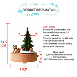 Timber Tinkers - Christmas Music Box - Santa Sleigh