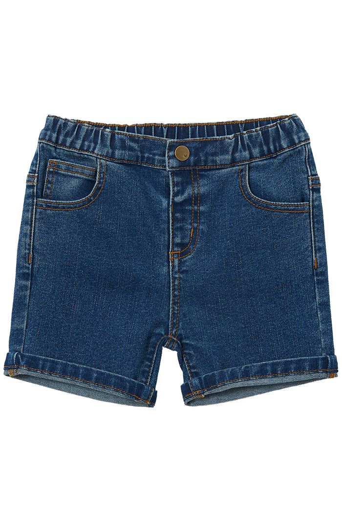 Milky Clothing- Stone Wash Denim Shorts