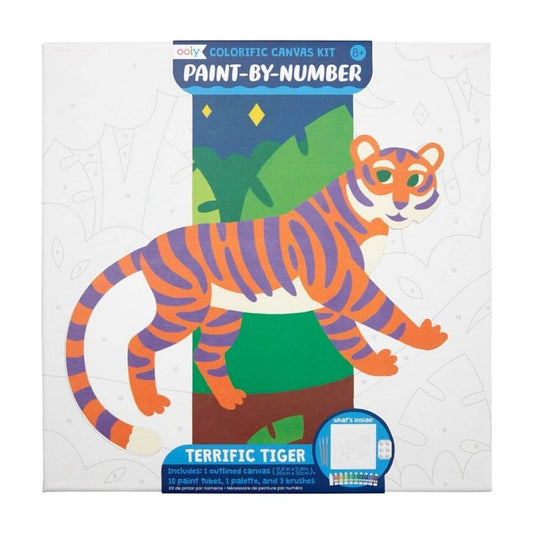 Ooly Paint By Numbers- Terrific Tiger