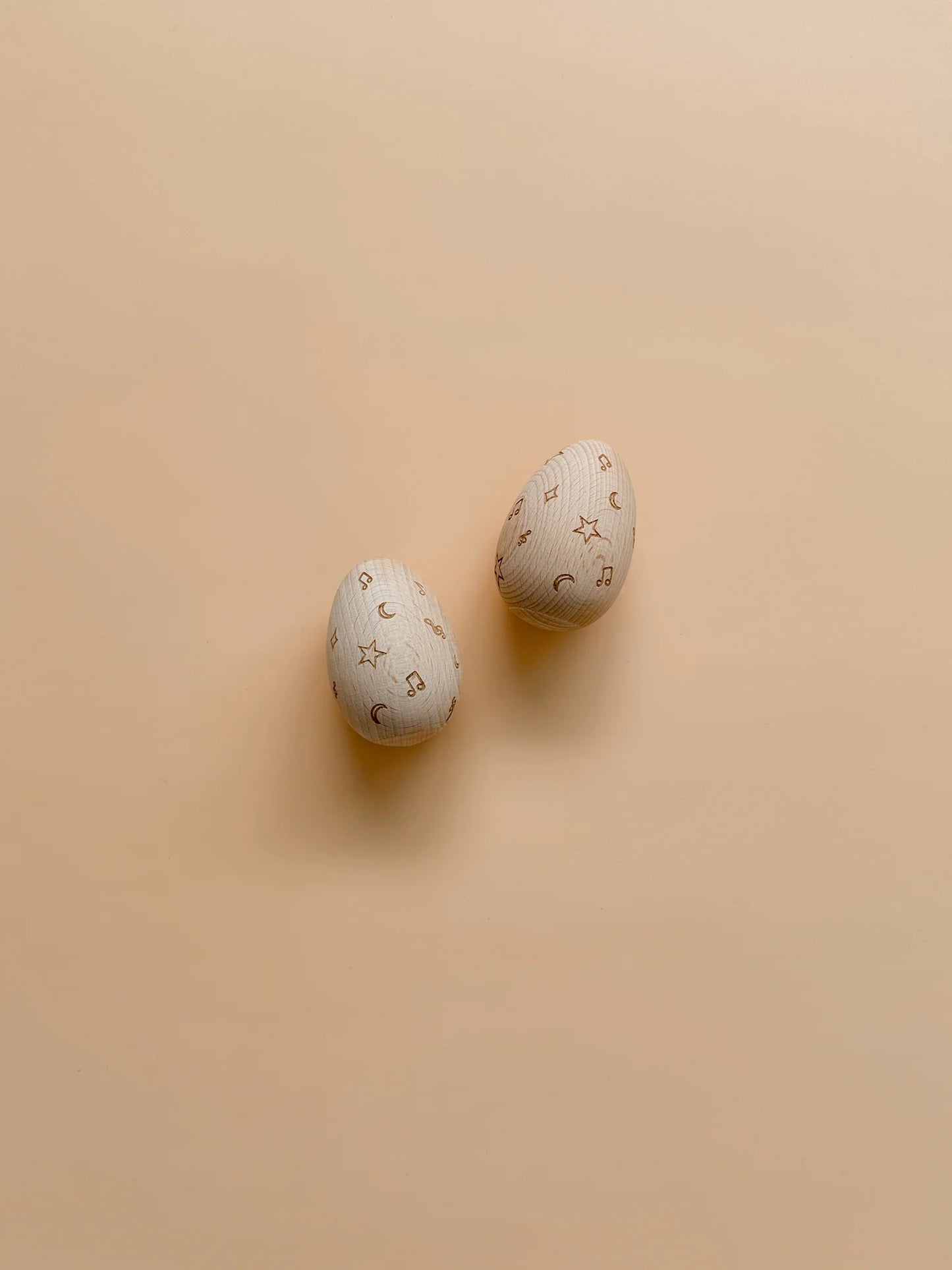 Love Note Co: Wooden Musical Egg Shakers