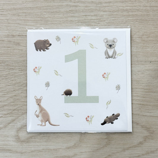 Petite Vous - Greeting Card - Aussie Animals #1