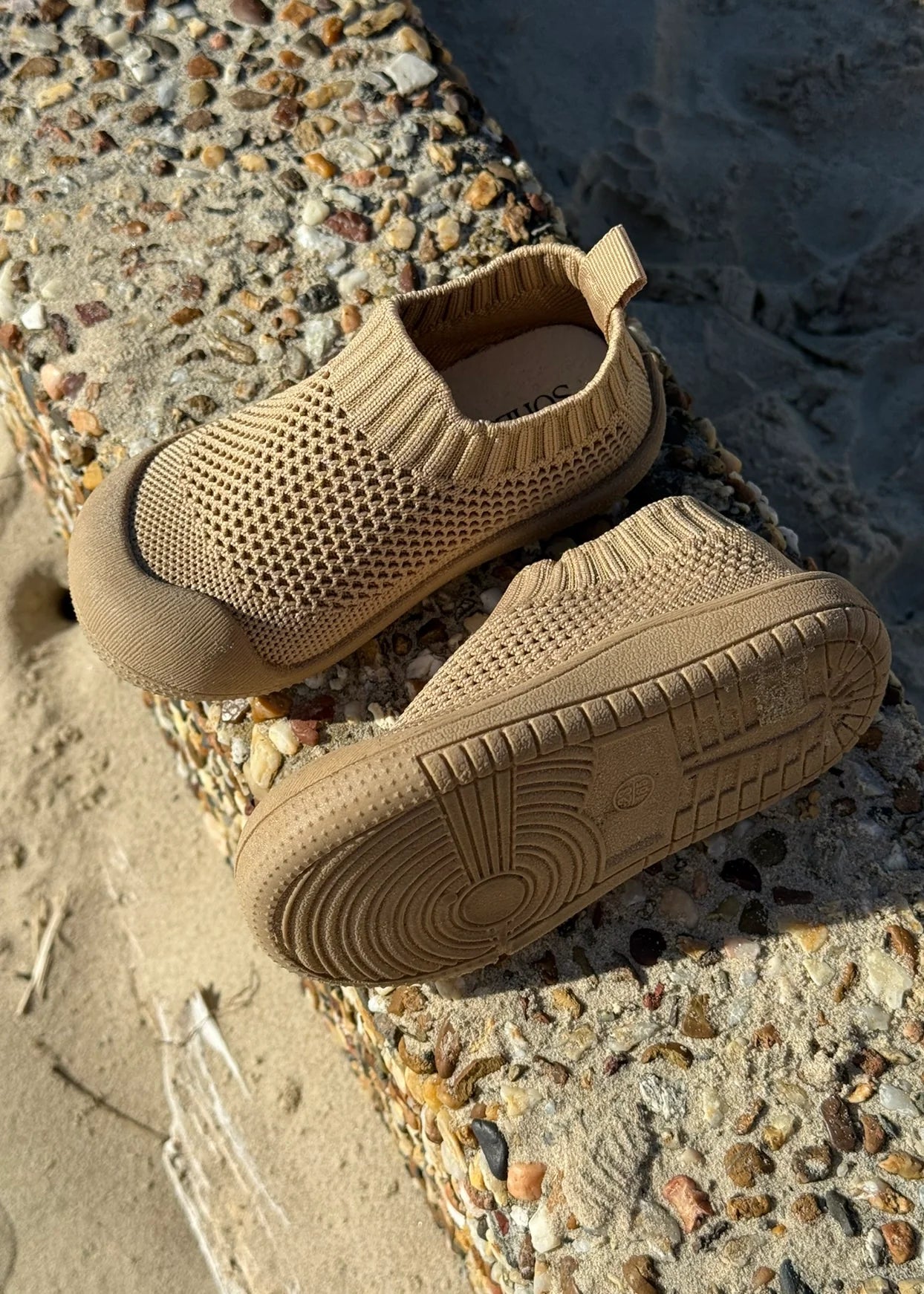 Little Sohls- S-Series Slip On Shoe- Sandstone Brown