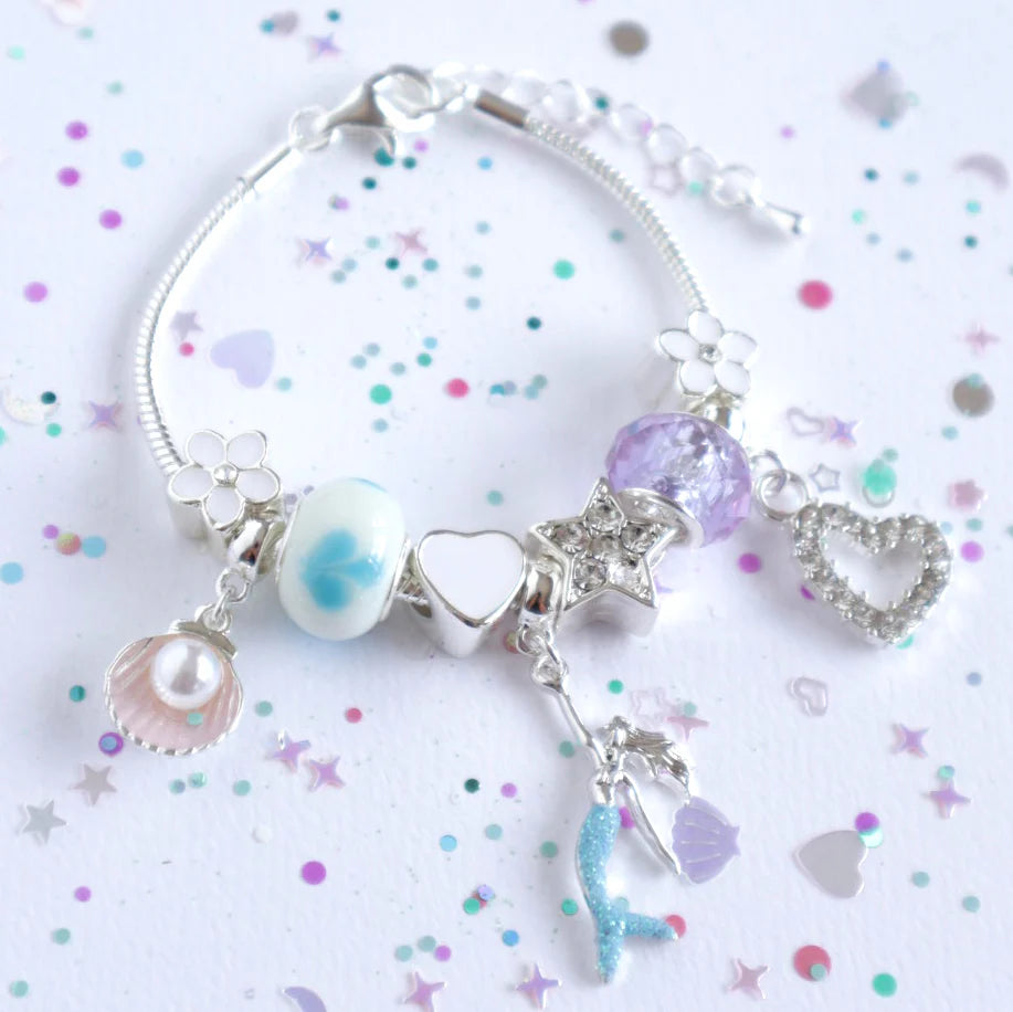 Lauren Hinkley - Blue Mermaid Charm Bracelet