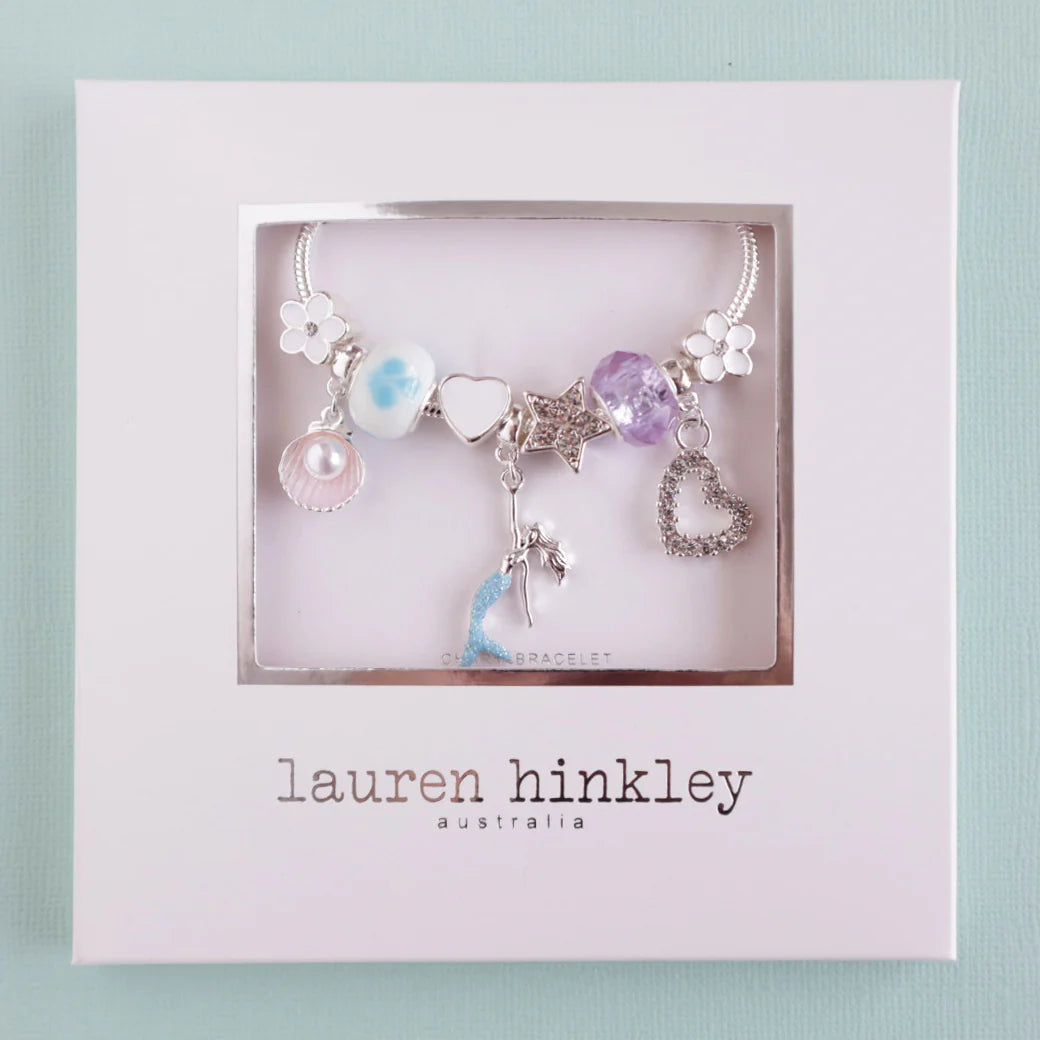 Lauren Hinkley - Blue Mermaid Charm Bracelet