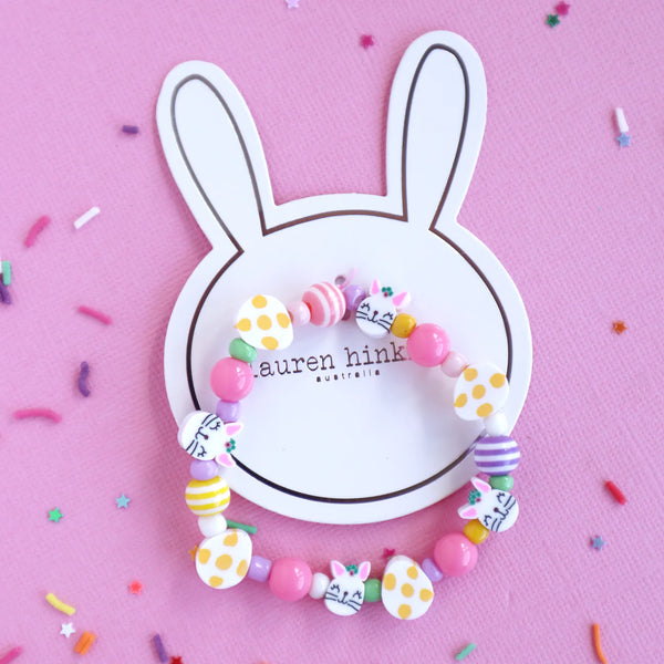 Lauren Hinkley Jewellery- Easter Bunny Elastic Bracelet