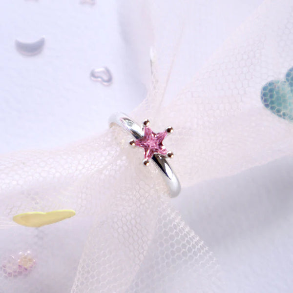 Lauren Hinkley Jewellery- Pink Starry Ring