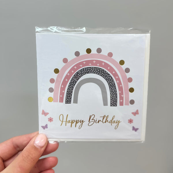 Petite Vous- Greeting Card- Rainbow Birthday