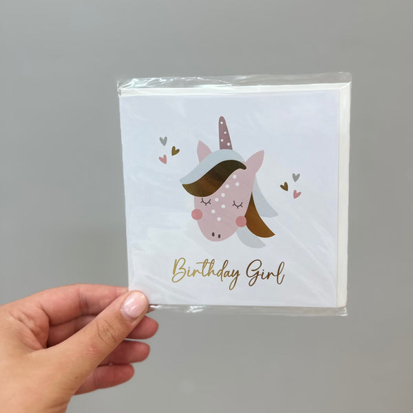 Petite Vous- Greeting Card- Unicorn Birthday