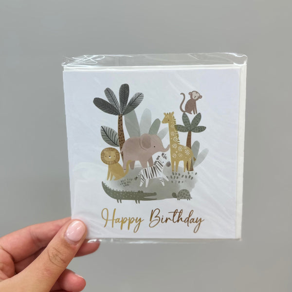 Petite Vous- Greeting Card- Safari Birthday