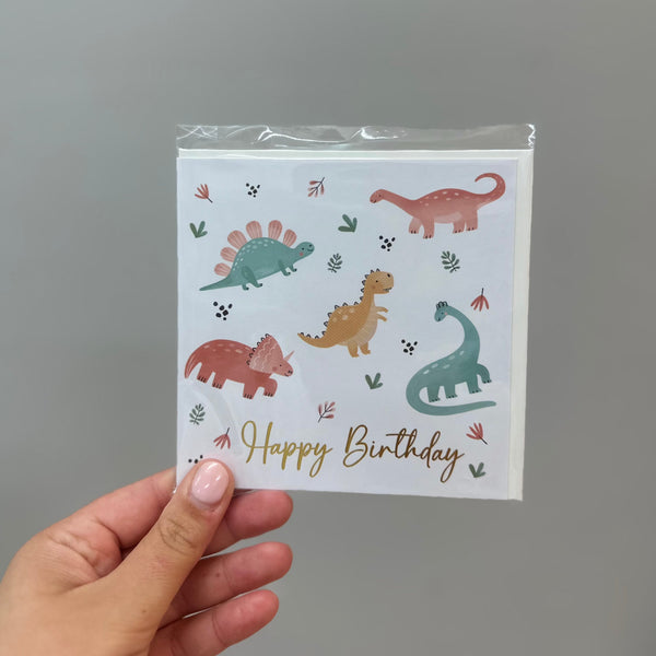 Petite Vous- Greeting Card- Dino Birthday