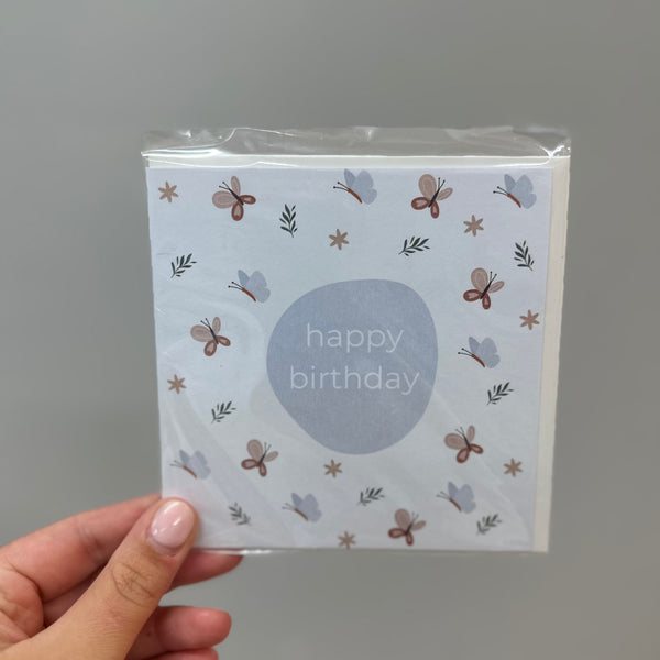 Petite Vous- Greeting Card- Happy Birthday Butterflies