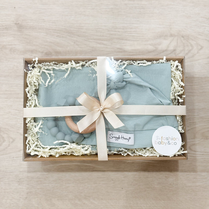 Sage Newborn Gift Box Small