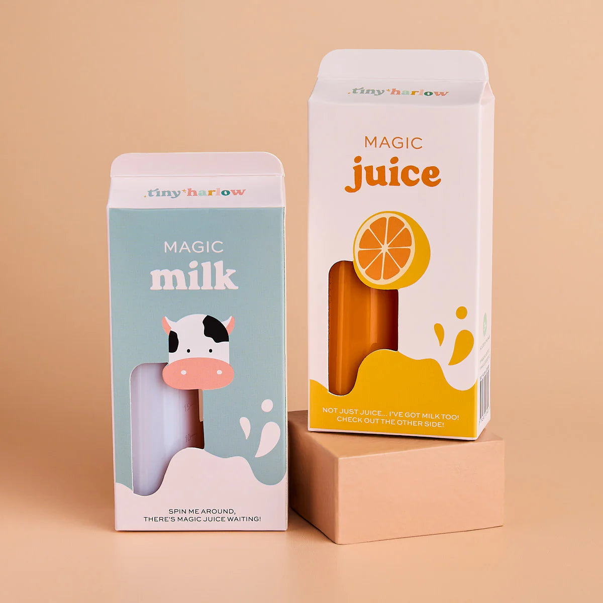 Tiny Harlow- Magic Milk and Juice Bottles