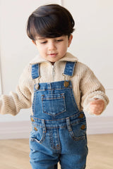 Jamie Kay - Mid Wash Denim Jordie Overall