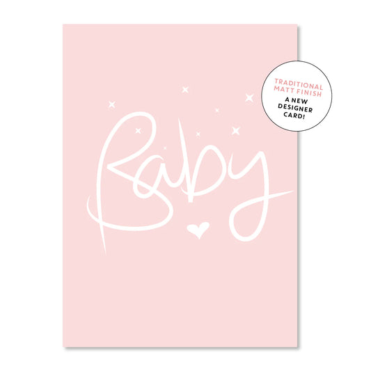 Just Smitten - Baby Pink script