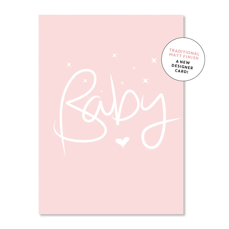 Just Smitten - Baby Pink script