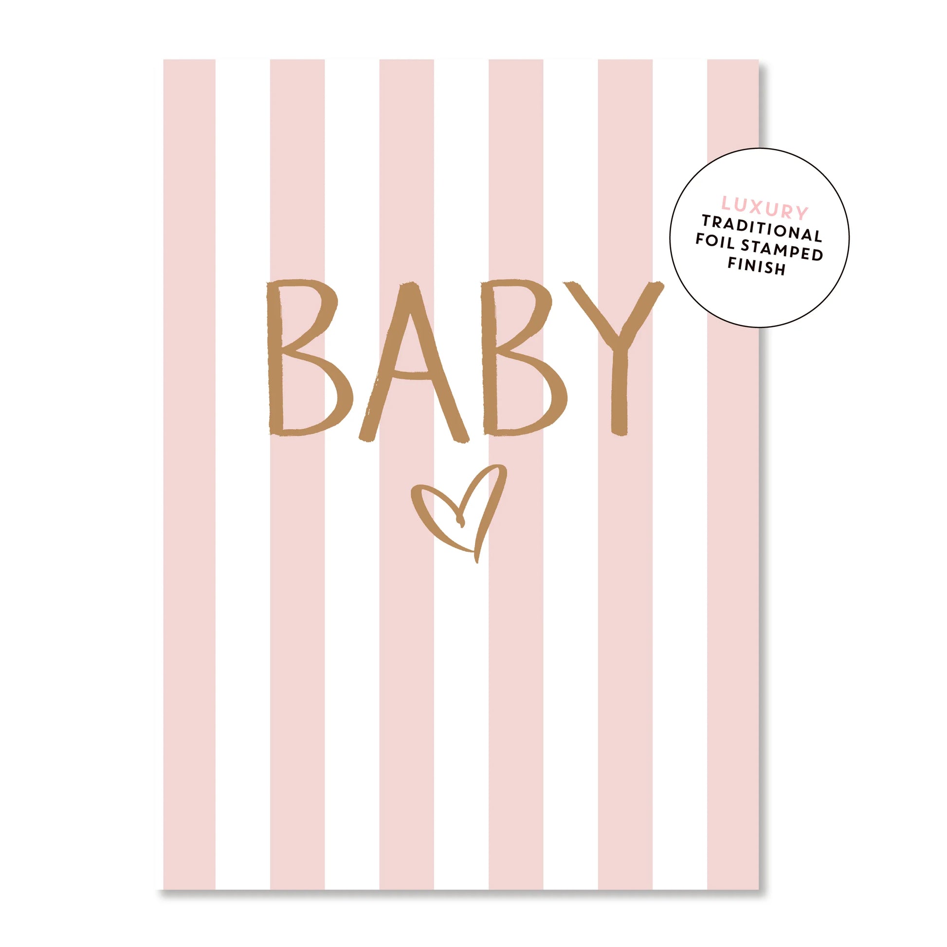 Just Smitten - Pink stripes with Baby