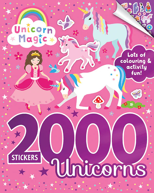 2000 Stickers - Unicorn Magic Vol. 2