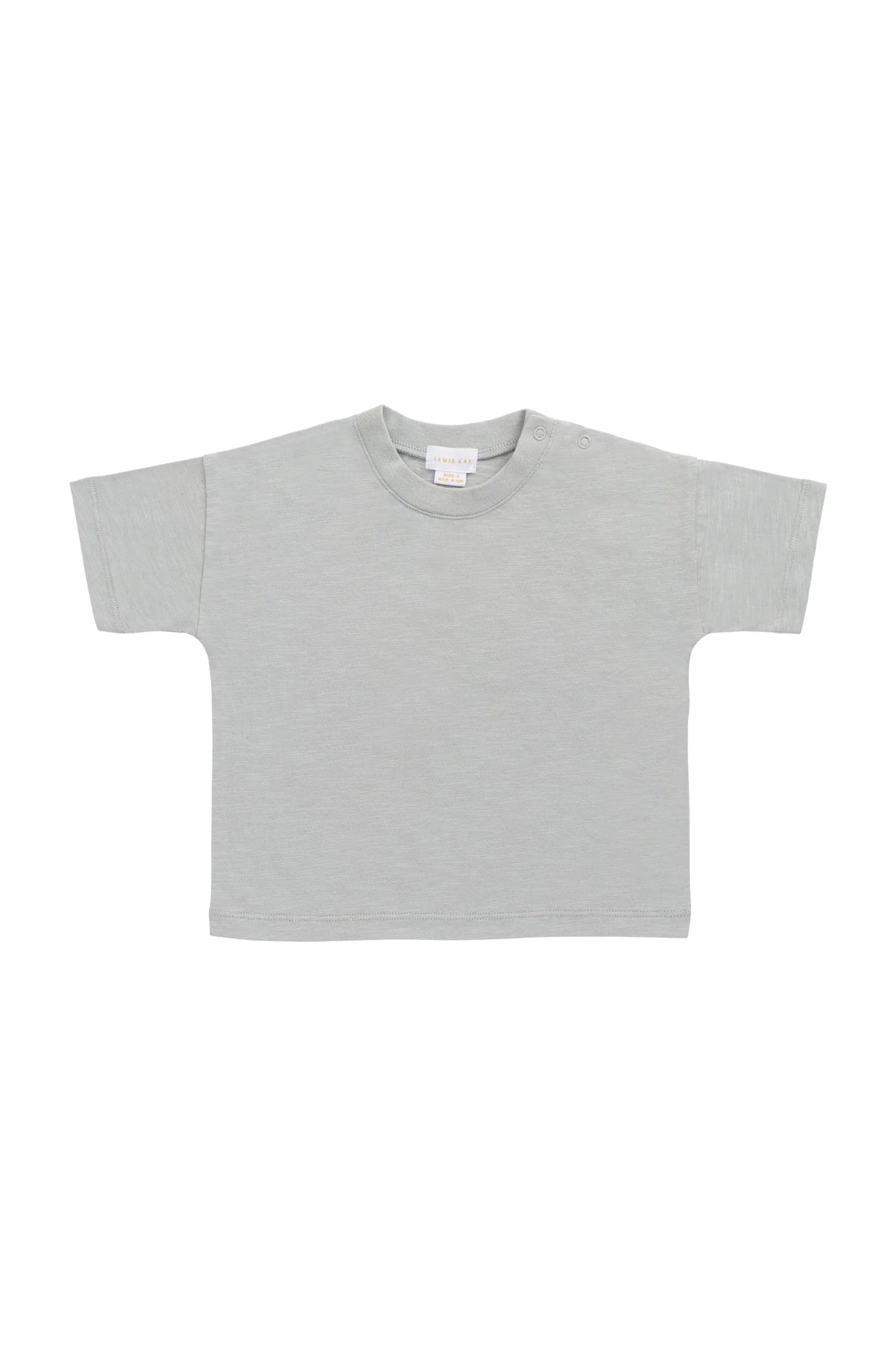 Jamie Kay - Organic Cotton Leith Tee - Shoreline