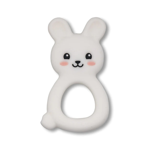 Jellystone - Bunny Teether - Soft White