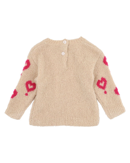 Fox & Finch - Girls Heart Jumper