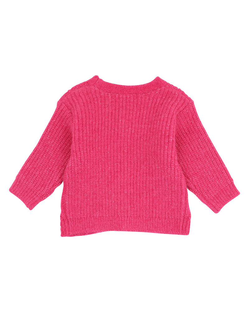 Fox & Finch - Girls Pink Cardigan