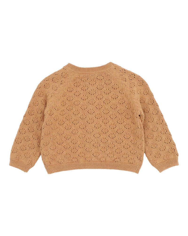 Bebe - Bailey Eyelet Knit Cardigan