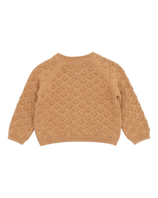 Bebe - Bailey Eyelet Knit Cardigan