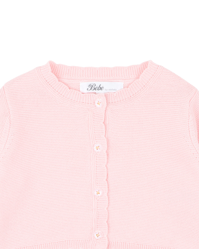 BeBe - Pink Icing Knitted Cardigan