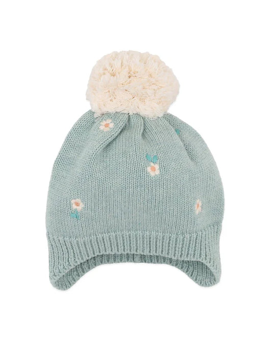 Bebe - Fern Daisy Knitted Beanie