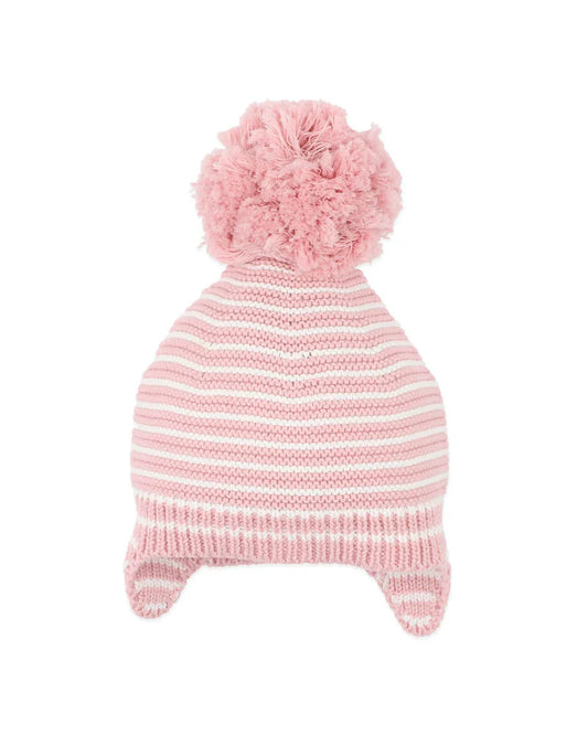 Bebe - Blossom Fern Stripe Knitted Beanie