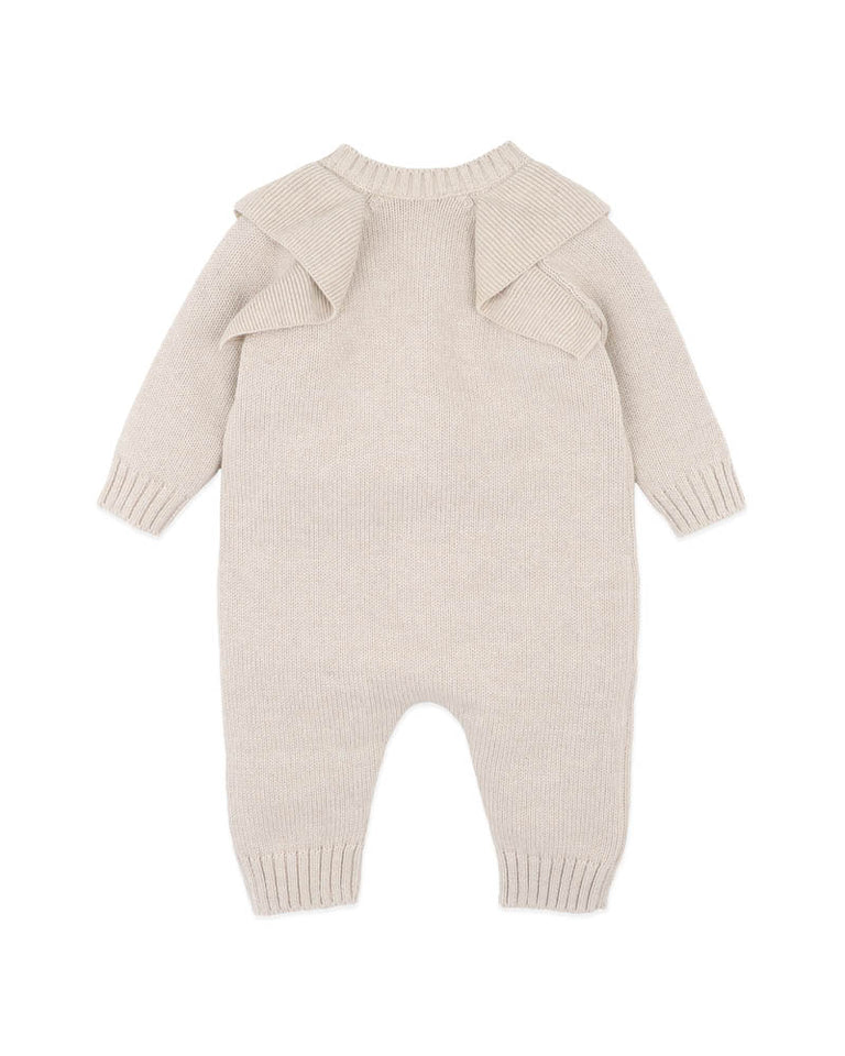 Bebe -Fern Floral Knit Romper
