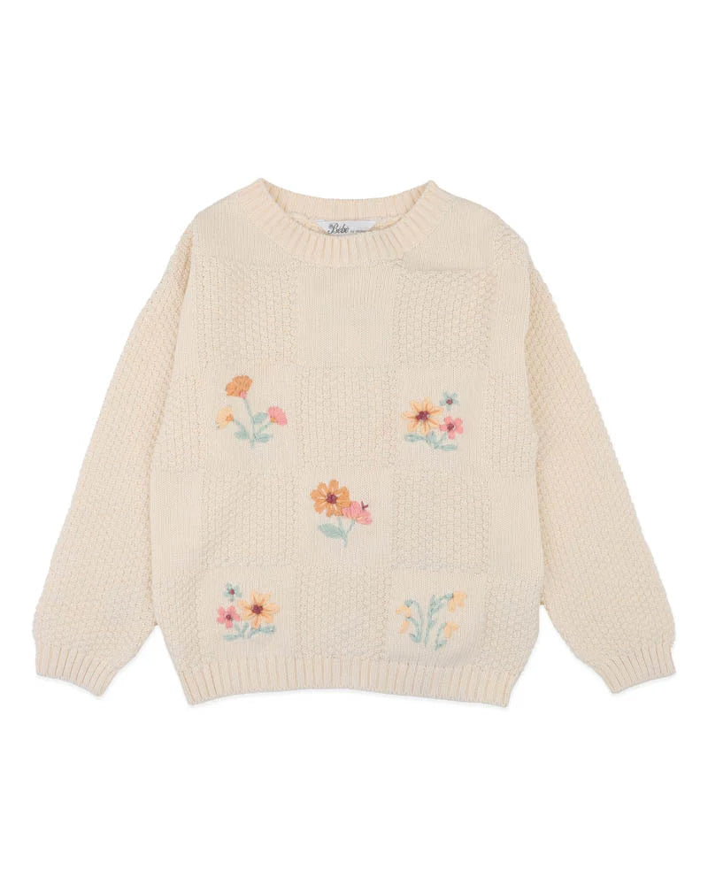Bebe - Fern Floram Knitted Jumper