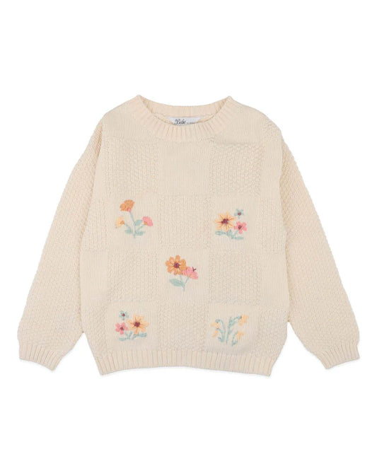 Bebe - Fern Floram Knitted Jumper