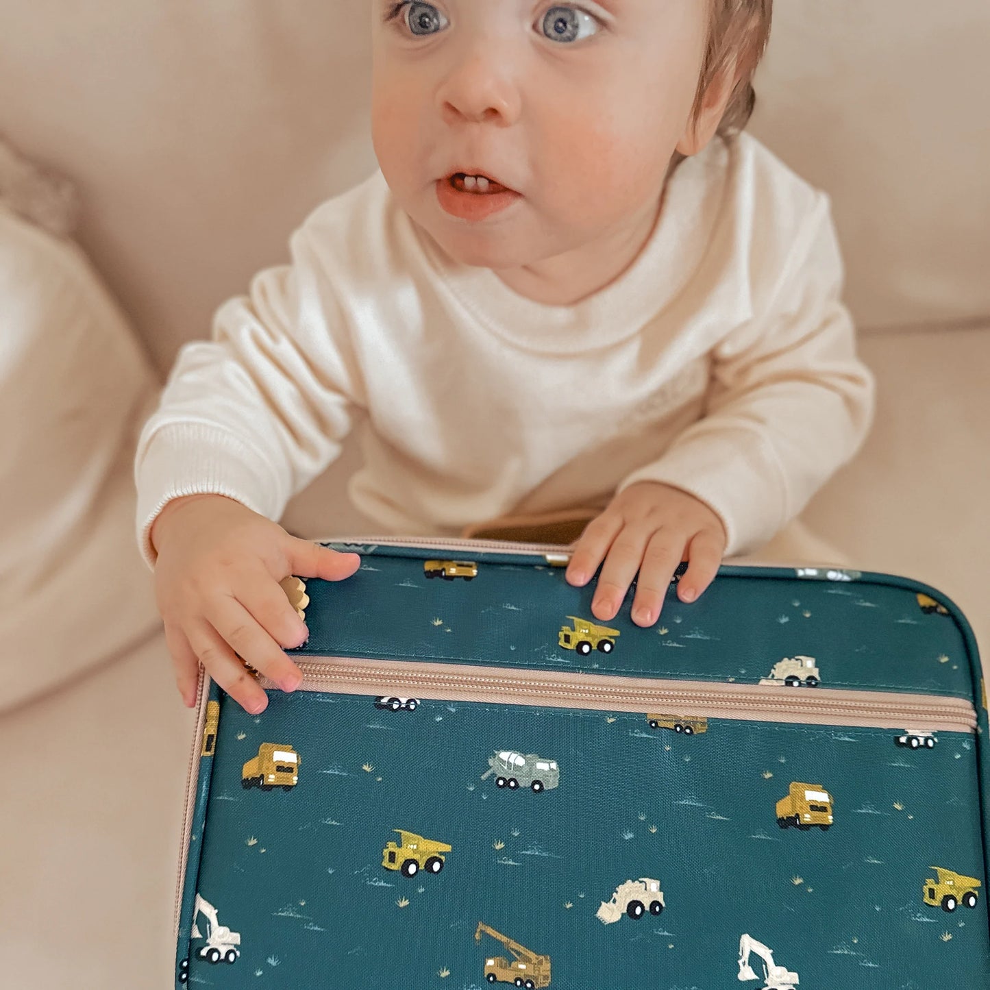 Fox & Fallow- Trucks Large Lunchbox