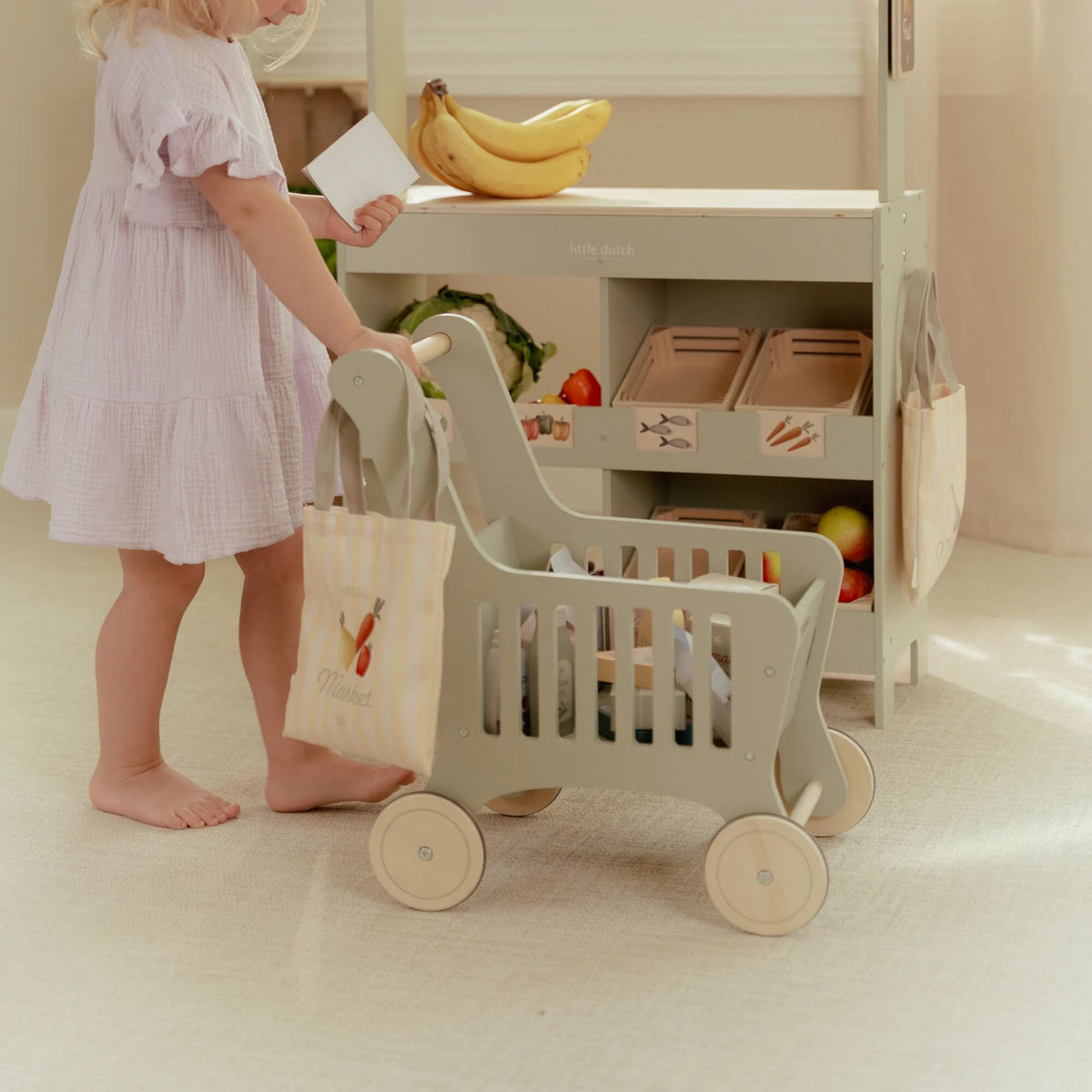 Little Dutch - Shopping Trolley