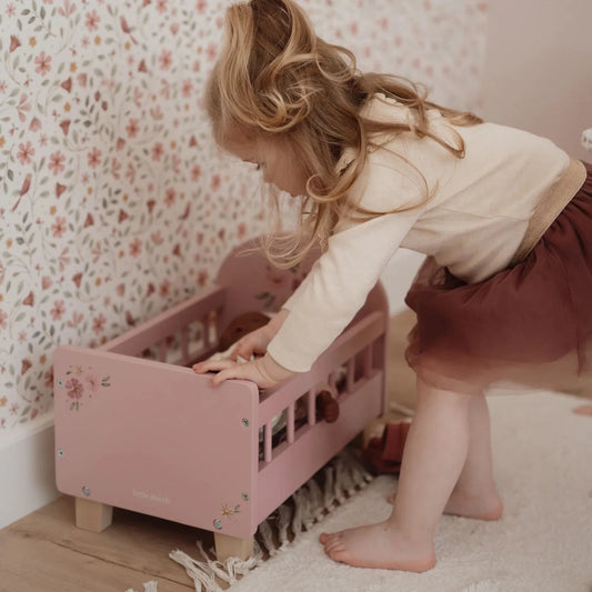 Little Dutch - Doll Bed with Textiles