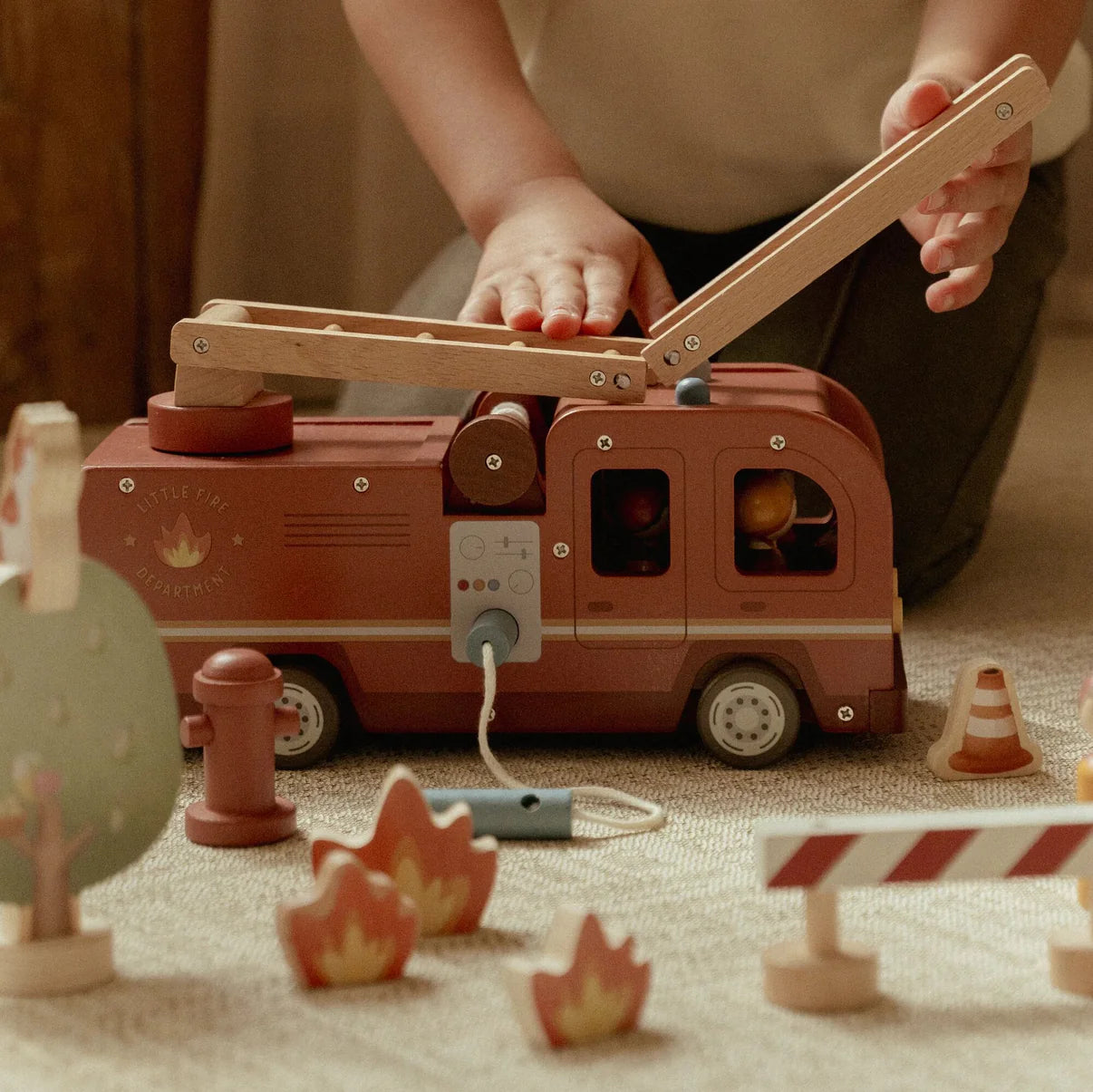Little Dutch - Fire Truck Set