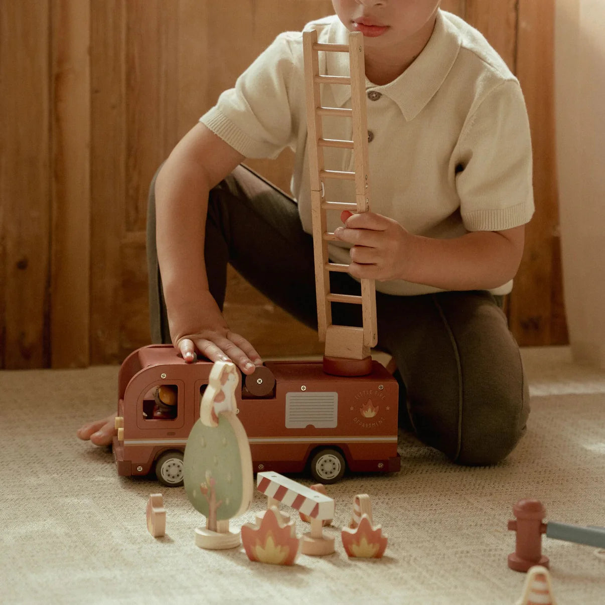 Little Dutch - Fire Truck Set