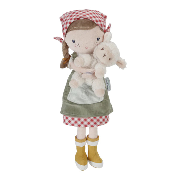 Little Dutch - Cuddle Doll Farmer Rosa With Sheep 35cm