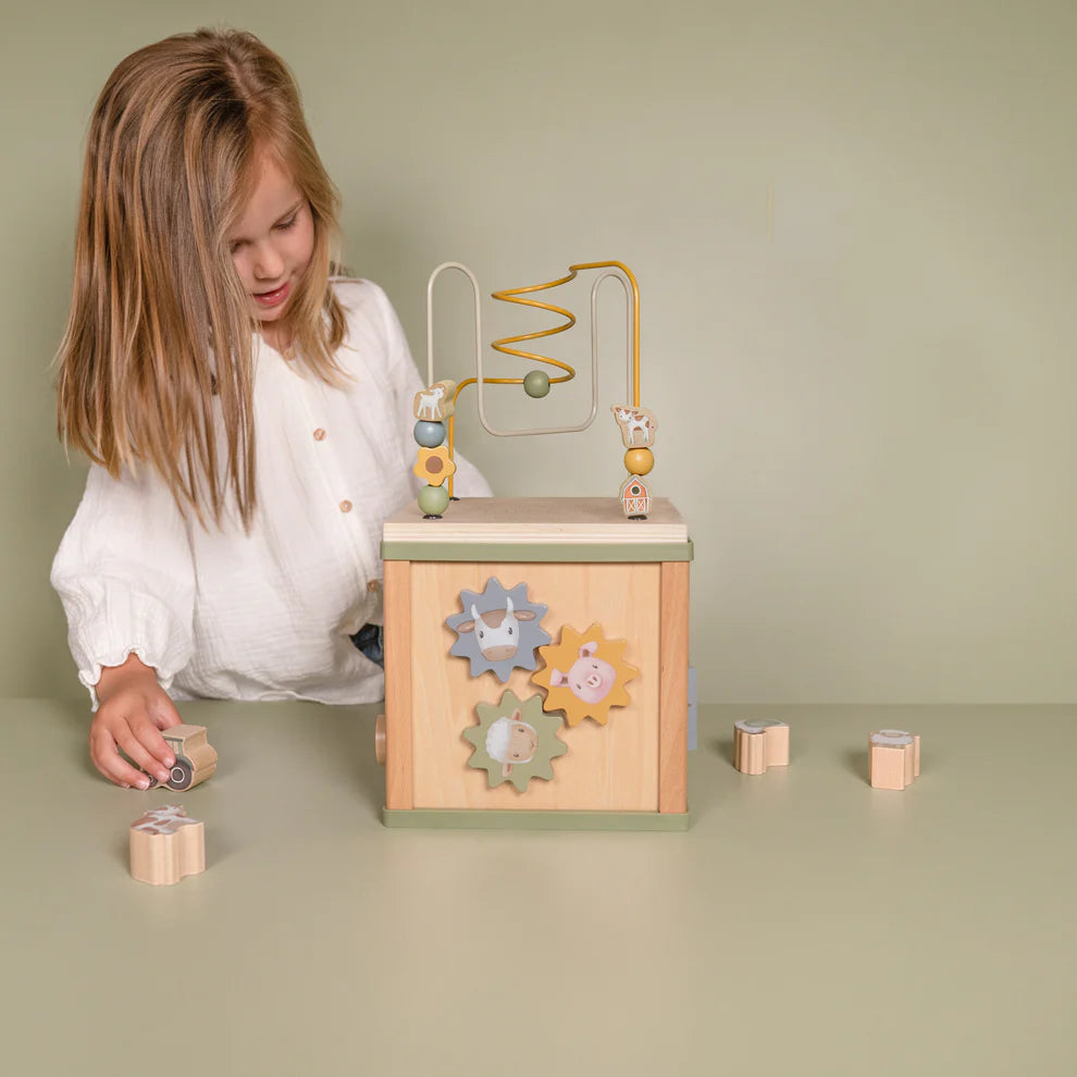 Little Dutch - Little Farm Activity Cube