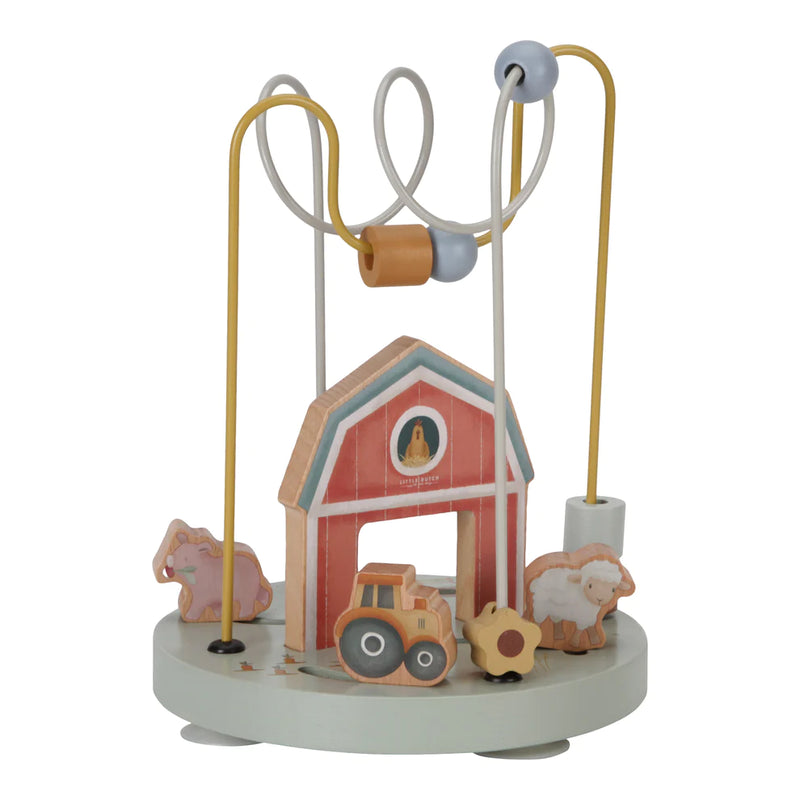 Little Dutch - Little Farm Wooden Activity Spiral