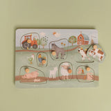Little Dutch - Little Farm Wooden Sound Puzzle
