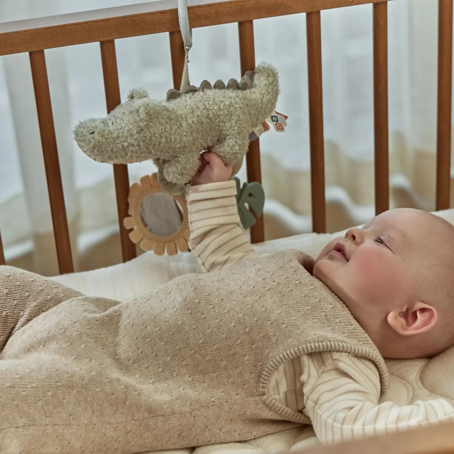 Little Dutch - Safari Friends Activity Hanger Crocodile