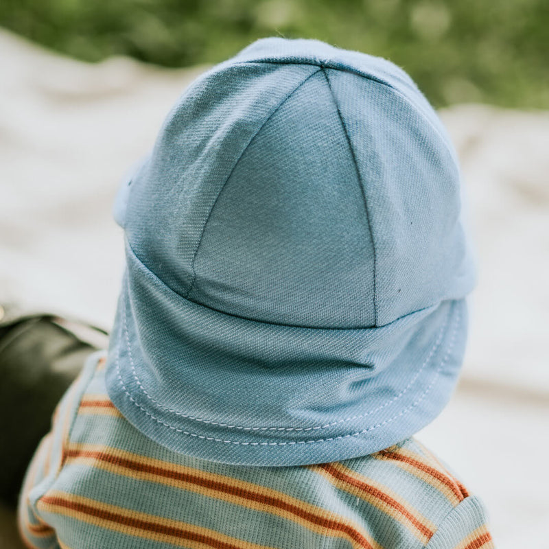 Bedhead Hats - Legionnaire Hat with strap - Chambray