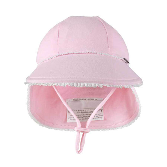 Bedhead Hats - Blush Trim Legionnaire Hat with strap
