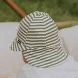 Bedhead Hats Legionnaire Hat- Khaki Stripe